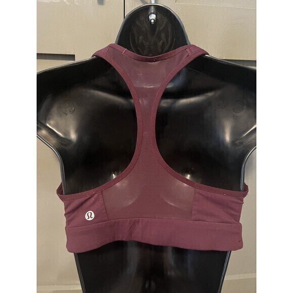 Lululemon Women's Size 2 Sports Bra Color Purple. - Picture 2 of 3